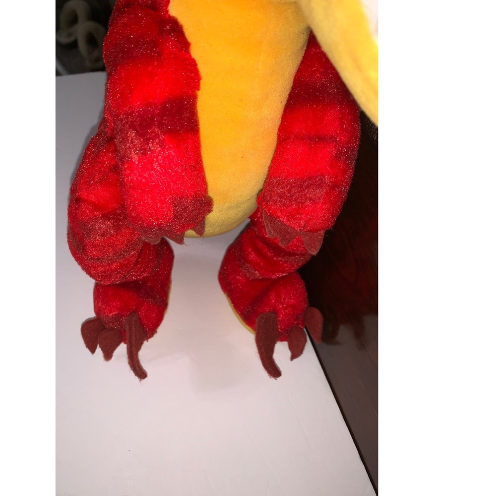 Build-A-Bear Workshop Red Striped T-Rex Dinosaur Plush Stuffed Animal Toy - Picture 3 of 12